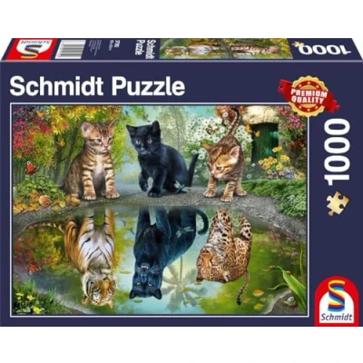 Abbildung von Schmidt Spiele 57392 Dream Big, Katzen, 1000 Teile Puzzle