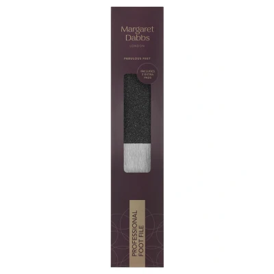 Abbildung von Margaret Dabbs Professional Foot File with 2 Pads Removes Hard and Dry Skin