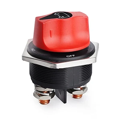 Abbildung von Tawveml Batterie Trennschalter Batteriehauptschalter MAX DC 32V 300A CONT 450A INT Wasserdicht Auf/Aus Autobatterie Isolator Schalter für Marine Boat Caravan Car Vehicles Yacht Bus