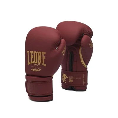 Abbildung von LEONE 1947, Boxhandschuhe der Bordeaux Edition, Unisex Erwachsene, Bordeaux, 10 OZ (50), GN059X