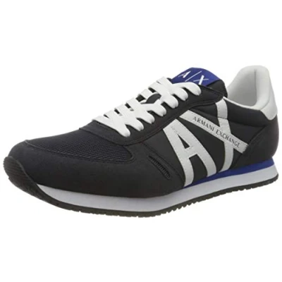 Abbildung von Armani Exchange Sneaker low, Herren, Größe: 41, Navy/white Schuhe