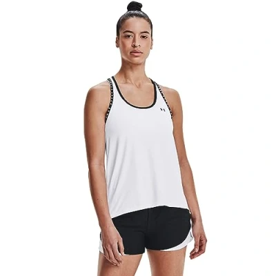 Abbildung von Under Armour Knockout TANK Top, Damen, Größe: Medium, White/black