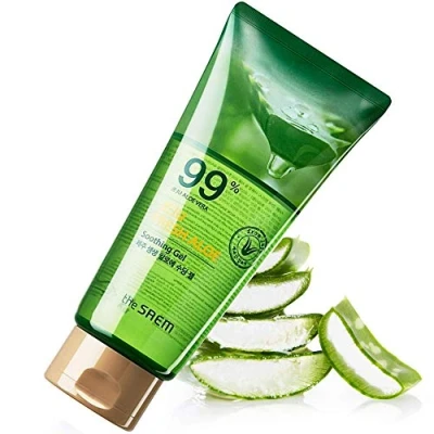 Abbildung von Natürliches Aloe Vera Gel 100 prozent Feuchtigkeitscreme für Gesicht, Körper HaarGel, Pflege nach dem Sonnen Sonnenbrand Koreanische Kosmetik After Sun Aloeveragel 300 ml