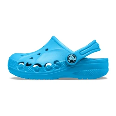 Abbildung von Crocs Baya Clogs Unisex für Kinder Wasserfreundlich und schnell trocknend Ocean Größe 19 20