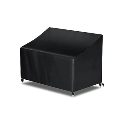 Abbildung von Awnic Gartenbank Abdeckung Hülle für Schutzhülle Abdeckplane Wasserdicht 210D Polyester 2 Sitzer 134x70x60/88cm
