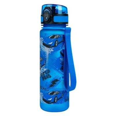 Abbildung von Baagl Kinder Trinkflasche Auslaufsicher Wasserflasche 500ml, Schule und Sport Flasche für Jungen Mädchen Tritan (Autos)