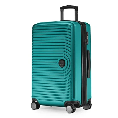 Abbildung von HAUPTSTADTKOFFER Mitte Mittelgroßer Hartschalenkoffer, TSA, 4 Rollen, Check In Gepäck mit 8 cm Volumenerweiterung, 68 cm, 88 L, Türkis