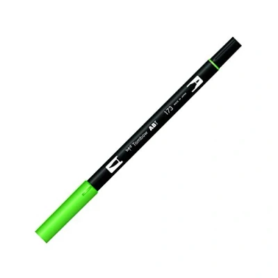 Abbildung von Tombow ABT 173 Fasermaler Dual Brush Pen mit zwei Spitzen, willow green