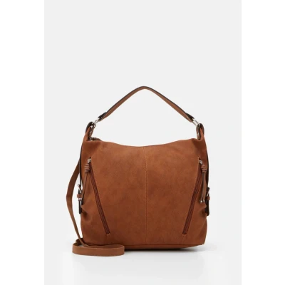 Abbildung von TOM TAILOR Caia Damen Hobo Bag Schultertasche Mittelgroß Cognac Braun