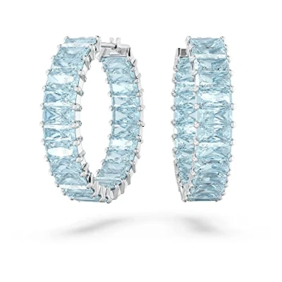 Abbildung von Swarovski Matrix Ohrringe Silver coloured, Damen, Größe: One Size, coloured