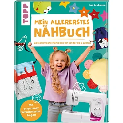 Abbildung von Mein allererstes Nähbuch: Genialeinfache Nähideen für Kinder ab 5 Jahren. Mit easy peasy Schnittmusterbogen