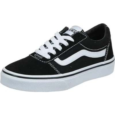 Abbildung von Vans Unisex Kinder Ward Sneaker, Suede Canvas Black White, 38.5 EU