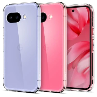 Abbildung von Spigen Ultra Hybrid Hülle Kompatibel mit Google Pixel 9a Crystal Clear