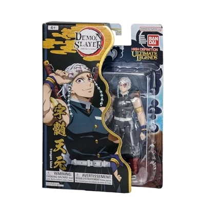 Abbildung von Bandai Ultimate Legends HD Demon Slayer Actionfigur 12 cm Uzui Tengen Offizielle Lizenz Gelenkige Figur Spielzeug für Kinder ab 4 Jahren VE88965
