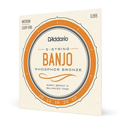 Abbildung von D`Addario Banjo 5 String Phosphor Bronze Medium