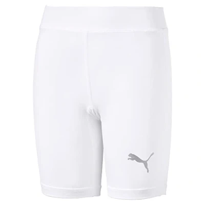 Abbildung von PUMA Unisex Kinder, LIGA Baselayer ShortTight Jr Hose, Weiß, 140