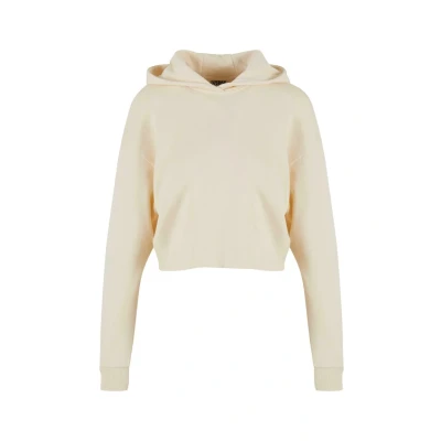 Abbildung von Urban Classics Damen Ladies Oversized Cropped Light Terry Hoodie Kapuzenpullover, Damen, Größe: Large, Whitesand