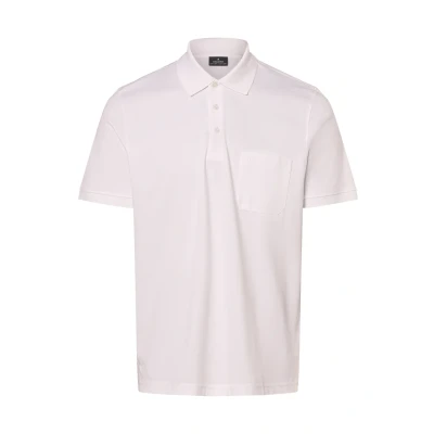 Abbildung von RAGMAN Herren Kurzarm Softknit Poloshirt Medium, Weiss 006