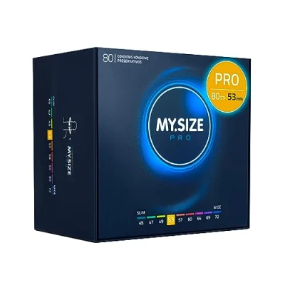 Abbildung von MY.SIZE PRO Kondom Größe 3, 53mm, 80 Stück Die neue Generation Kondome