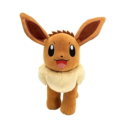 Abbildung von BANDAI Pokemon JW0061 Evoli Plüschtier, 30 cm