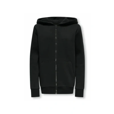Abbildung von ONLY &amp; SONS junior Sweatjacke für Kinder, Größe: 170/176, Black