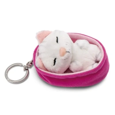 Abbildung von NICI Schlüsselanhänger Sleeping Pets Katze weiß