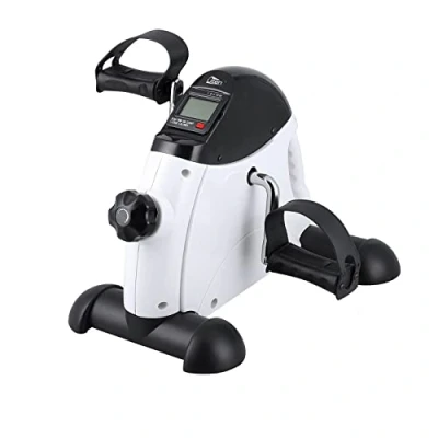 Abbildung von Mini Heimtrainer, Uten Arm und Beintrainer Senioren elektrisch Minibike Bewegungstrainer, Ausdauertraining mit einstellbare Widerstand LCD Display, rutschfester Matte für Reha Maßnahmen, Zuhause Büro