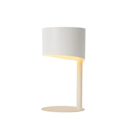 Abbildung von LUCIDE KNULLE Tischlampe Ø 15 cm 1xE14 Weiß
