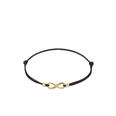Abbildung von Elli Infinity Armband goldcoloured, Damen, Größe: 17, Gold coloured