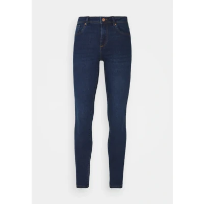Abbildung von Vero Moda Vmtanya Piping Jeans Skinny Fit, Damen, Größe: Mx32, Dark blue denim
