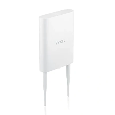 Abbildung von ZYXEL True WiFi 6 AX1800 Outdoor AP (802.11ax Dual Band), WLAN für kleine Unternehmen mit Smart Mesh, Schutz nach IP55, PoE Injektor inbegriffen, Nebula App/Cloud oder Standalone [NWA55AXE