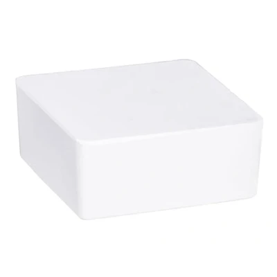Abbildung von WENKO Nachfüller Raumentfeuchter Cube mit Orangenduft, 500 g Nachfüllpack für Luftentfeuchter, reduziert Schimmel &amp; Gerüche, Granulatblock