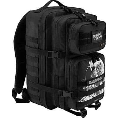 Abbildung von Brandit IRON Maiden US Cooper Large EDDY GLOW Tagesrucksack, Größe: One Size, Black