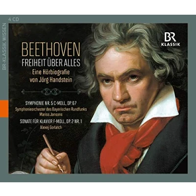 Abbildung von Beethoven: Freiheit über Alles (Hörbiografie + Musik) [4 CDs]