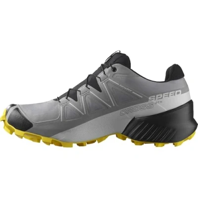 Abbildung von Salomon Herren Speedcross Gore tex Trailrunning Schuhe, Sharkskin Black Lemon, 42 EU