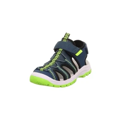 Abbildung von Superfit Tornado Trekkingsandale für Kinder, Größe: 30, Blau gelb Schuhe