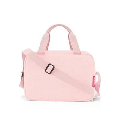 Abbildung von reisenthel coolerbag to go Twist Blush Kleine Lunch Kühltasche zum Umhängen Ideal für Picknicks, das Büro und unterwegs