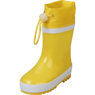 Abbildung von Playshoes Unisex Kinder Gummistiefel Gefüttert Regenstiefel, Gelb, 28/29 EU