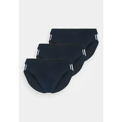 Abbildung von Schiesser 3PACK Slip Organic Cotton Softbund 95/5 Stretch Slip, Herren, Größe: Small, Dunkelblau