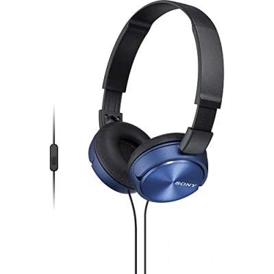 Abbildung von Sony MDR ZX310AP Kopfhörer (Freisprechfunktion) Blau