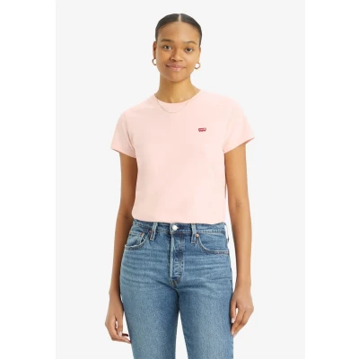 Abbildung von Levi&#039;s Perfect TEE Tshirt print, Damen, Größe: Small, Pink lavender