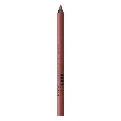 Abbildung von NYX Professional Makeup Lipliner, Mattes Finish, Kuss und farbecht sowie wischfest, Langanhaltend, Line Loud, 6 Leave A Legacy