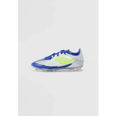 Abbildung von adidas Performance F50 League Messi Unisex Fußballschuh Nocken für Kinder, Größe: 33, Flash aqua/lucid pink/lucid cyan Schuhe