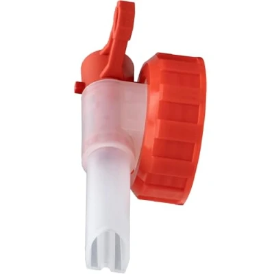 Abbildung von ISOLATECH SABEU Fluxx 1Stk. AH 13/45 HF Auslaufhahn für 2L und 3L Kanister mit DIN 45 Gewinde außen 41,0mm Lebensmittelecht Umfüllen ohne Gluckern