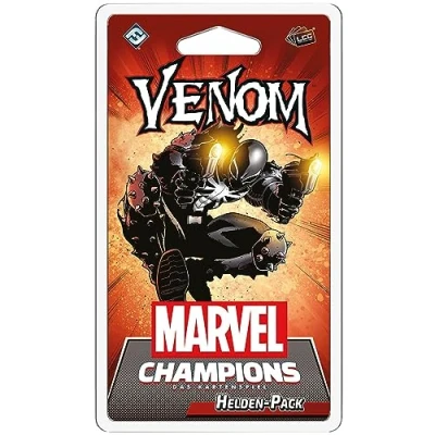 Abbildung von Fantasy Flight Games, Marvel Champions: LCG Venom, Helden Erweiterung, Expertenspiel, Kartenspiel, 1 4 Spieler, Ab 14+ Jahren, 60+ Minuten, Deutsch, Mehrfarbig, Bunt