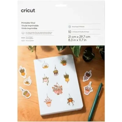 Abbildung von Cricut Bedruckbares Vinyl A4 (10 Stk.)