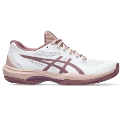 Abbildung von Asics GAME FF Padelschuhe, Damen, Größe: 39, White/purple oxide Textil/synthetik