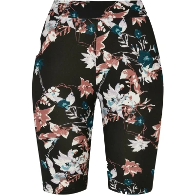Abbildung von Urban Classics Shorts, Damen, Größe: Medium, Blacksoftflower
