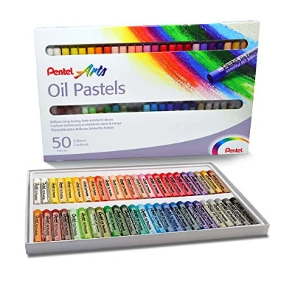 Abbildung von Pentel Ölpastellkreide Set à 50 Stück 1 (50er Pack)