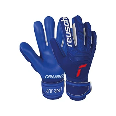 Abbildung von Reusch Unisex Torwarthandschuhe Attrakt Freegel Silver deep Blue/deep Blue 7.5